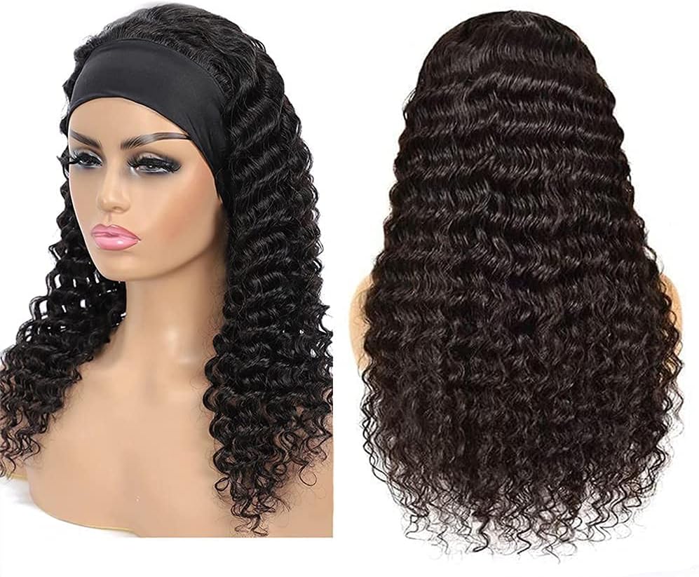 Deep Wave Headband Wig