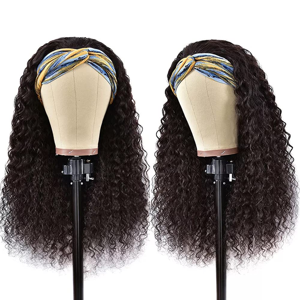 Deep Wave Headband Wig