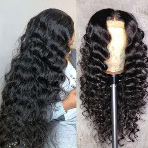 Glueless 13x4 Luxury Lace Front Wig- Loose Deep Wave