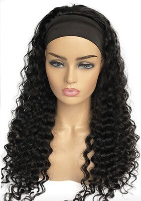 Deep Wave Headband Wig