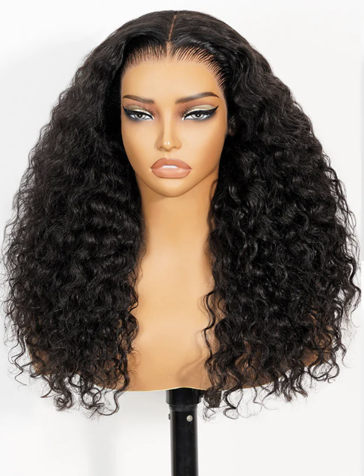 6x5 Pre-cut Glueless Wig - Water wave